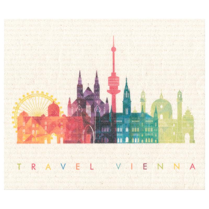 Travel Vienna tiskirätti on kevyt matkamuisto Valmistaja More Joy Finland